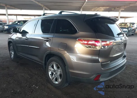 2016 Toyota Highlander Limited Platinum V6 from USA, damaged, VIN 5TDDKRFHXGS317739